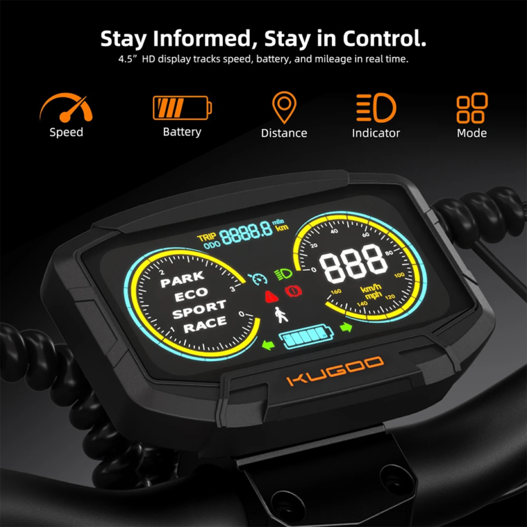 Fene se gyalogol, ha itt a KUGOO F3 Plus elektromos roller 15