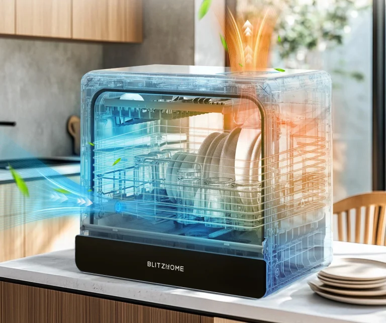 Kompakt csoda a pulton: BlitzHome BH-6-CDW mosogatógép 3