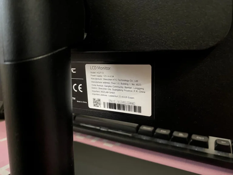 KTC H32T13 gamer monitor teszt 8