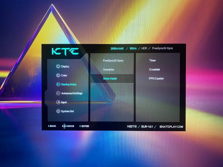 KTC H32T13 gamer monitor teszt 27