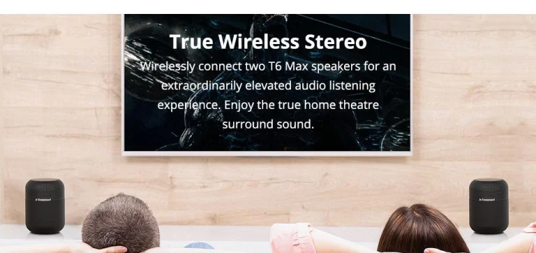 La fiesta empieza donde juega el Tronsmart T6 Max 8