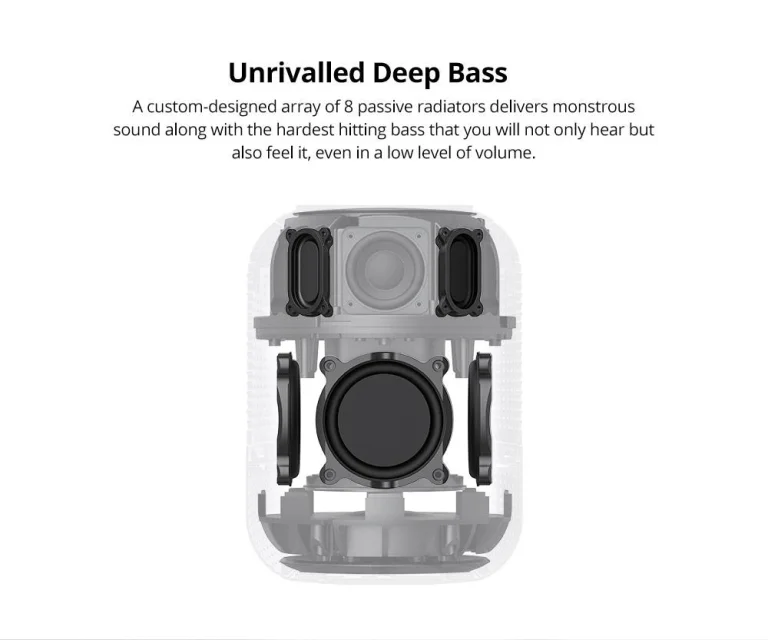 La fiesta empieza donde juega el Tronsmart T6 Max 16