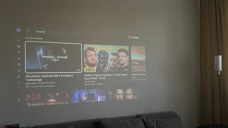 ETOE Whale Pro projektor teszt 25