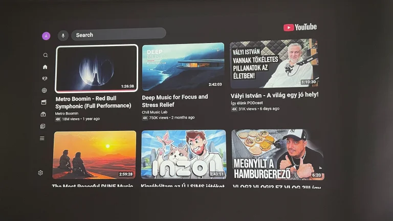 ETOE Whale Pro projektor teszt 23