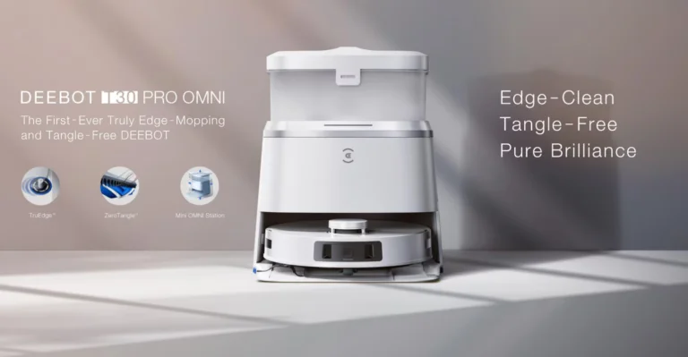 ECOVACS T30 PRO: önürítő, önmosó, önszárító robot 3