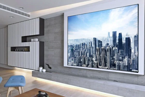 BlitzWolf BW-VS10 vetítővászon: így mutat jól a 4K! 1