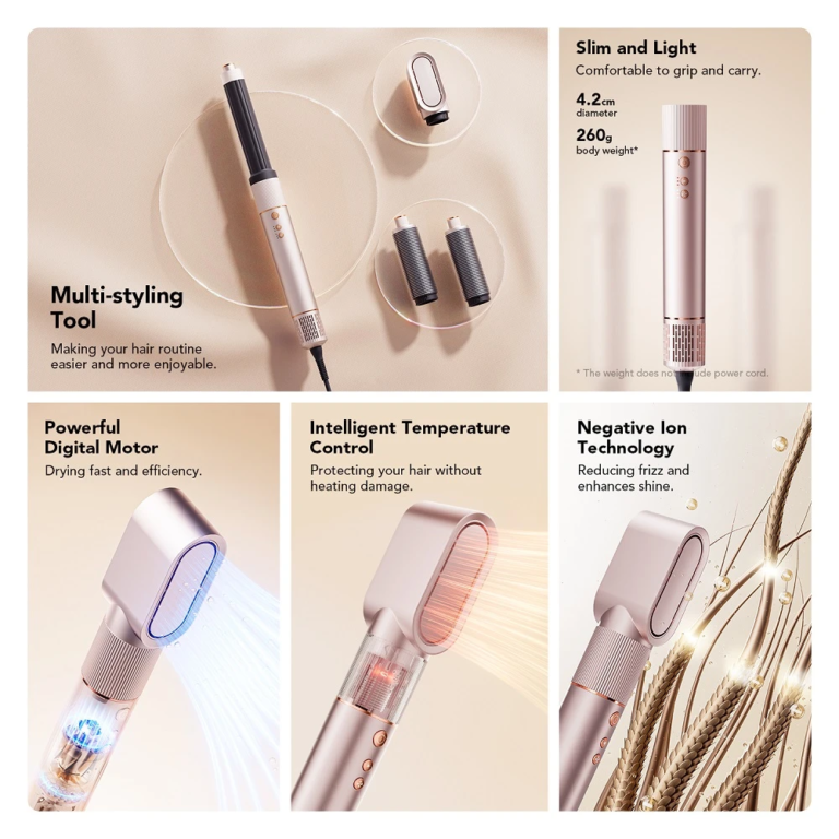 Tökéletes frizura 5 perc alatt a JIMMY HF9 hajformázóval 5