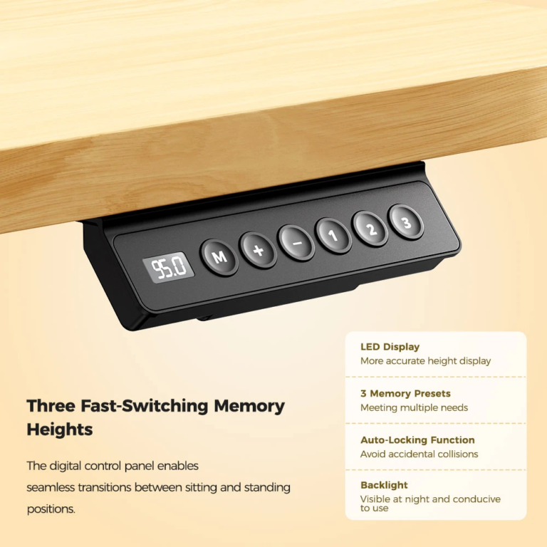 ACGAM JSZ-3 motoros íróasztalkeret: feláll, amikor te is 7