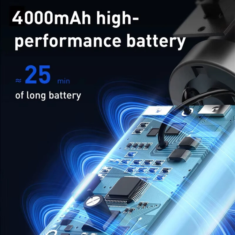 Baseus A0 Pro, a mini porszívó, ami bárhová veled tart 9