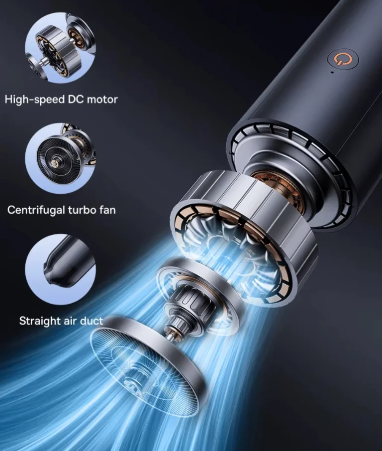 Baseus A0 Pro, a mini porszívó, ami bárhová veled tart 10
