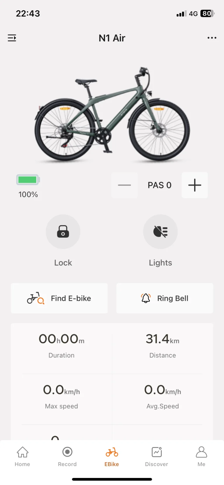 Engwe MapFour N1 Air elektromos kerékpár teszt 23