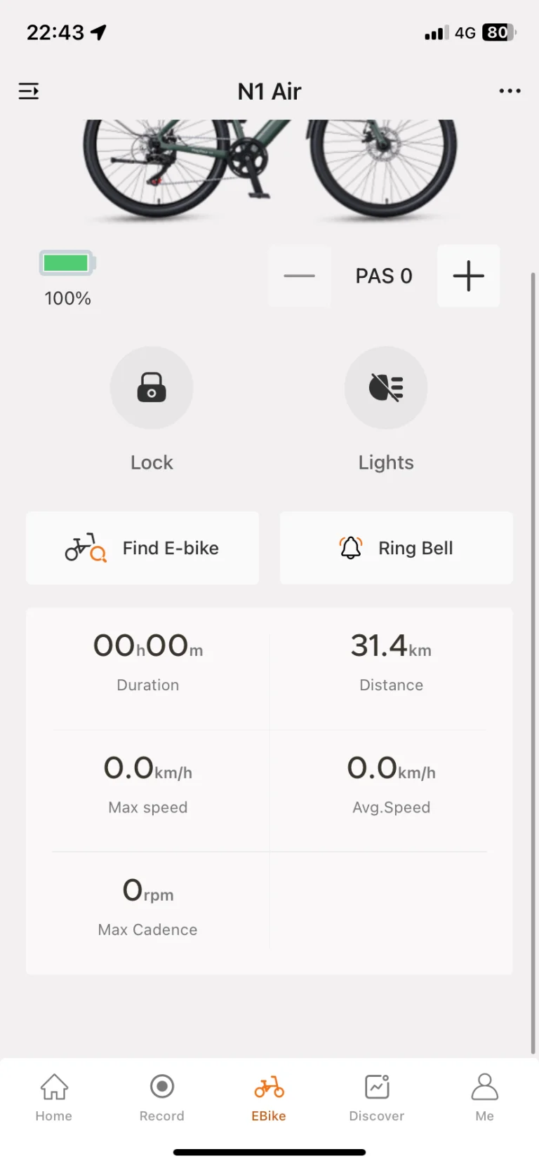 Engwe MapFour N1 Air elektromos kerékpár teszt 24