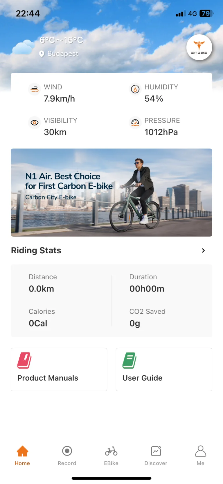 Engwe MapFour N1 Air elektromos kerékpár teszt 34