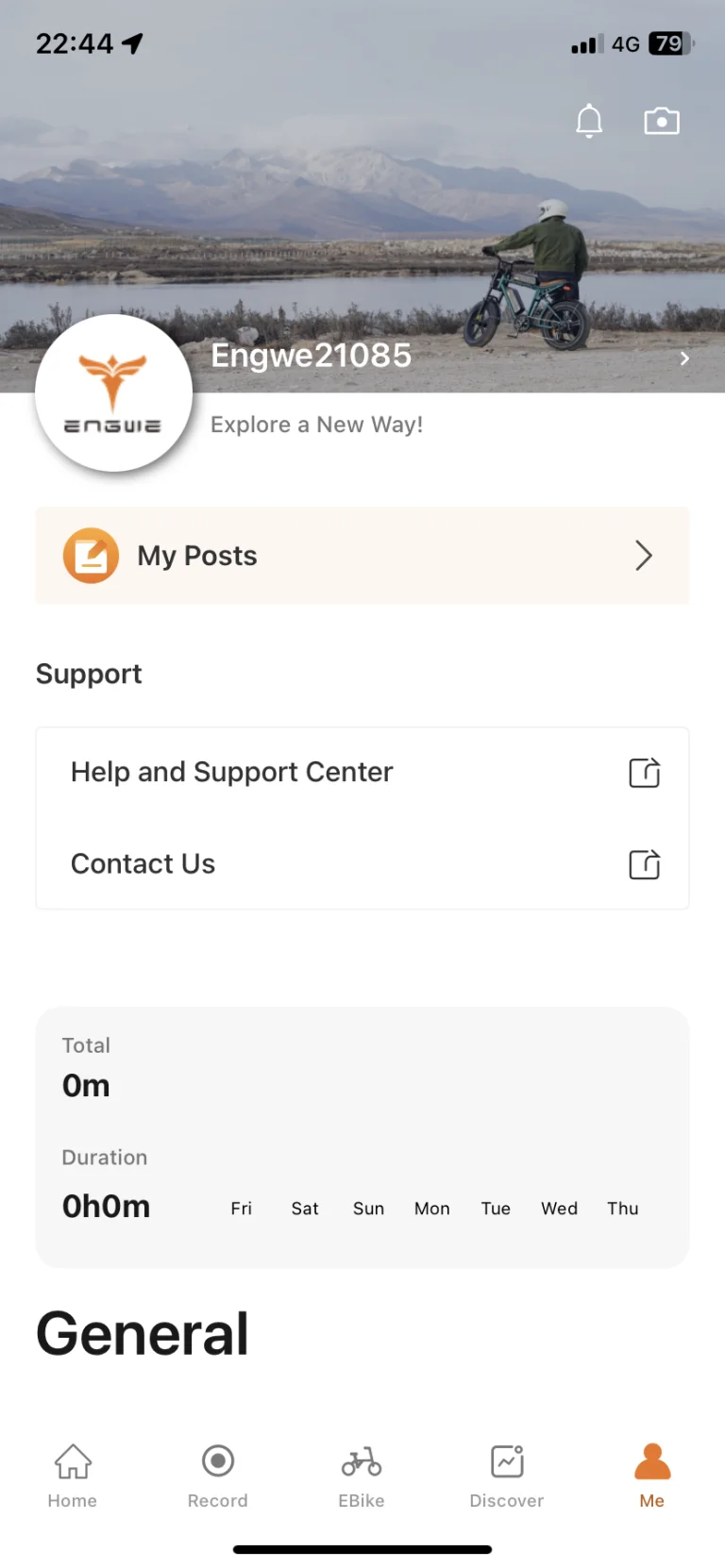 Engwe MapFour N1 Air elektromos kerékpár teszt 37