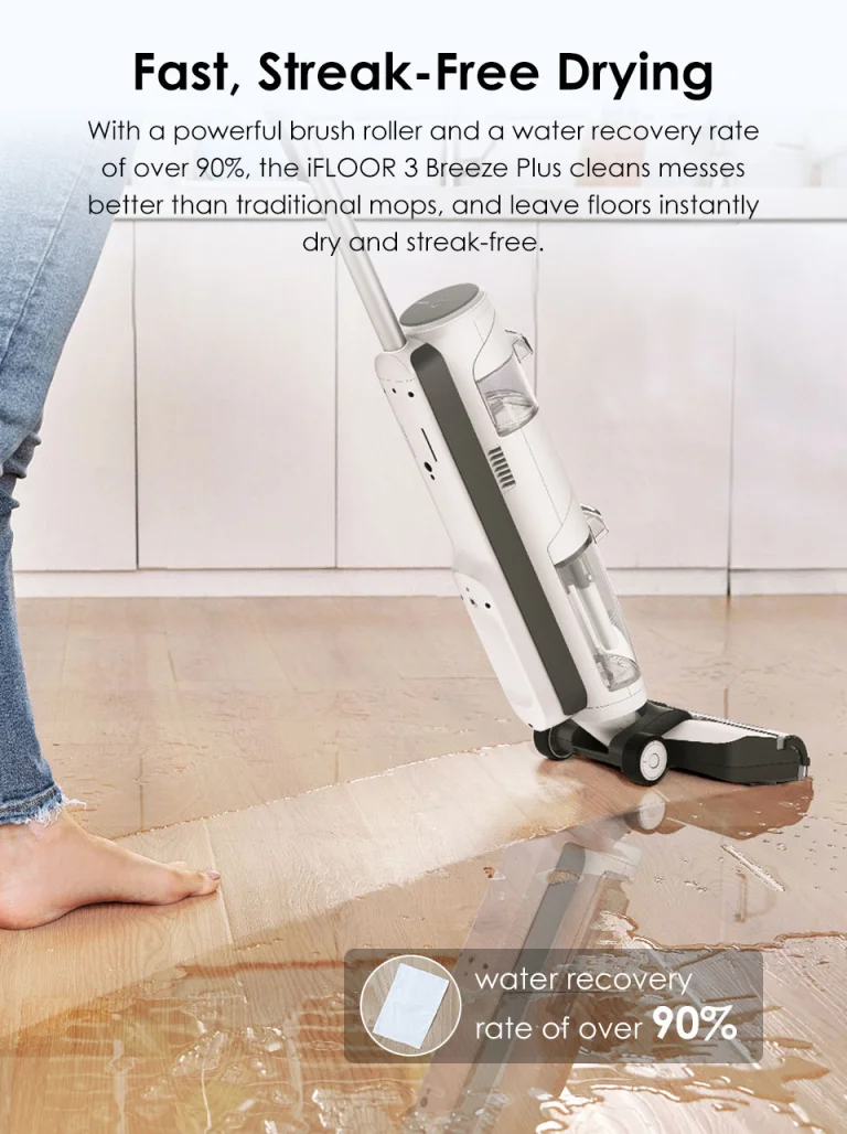 Mop + porszívó + öntisztítás = Tineco iFLOOR 3 Breeze Plus 7