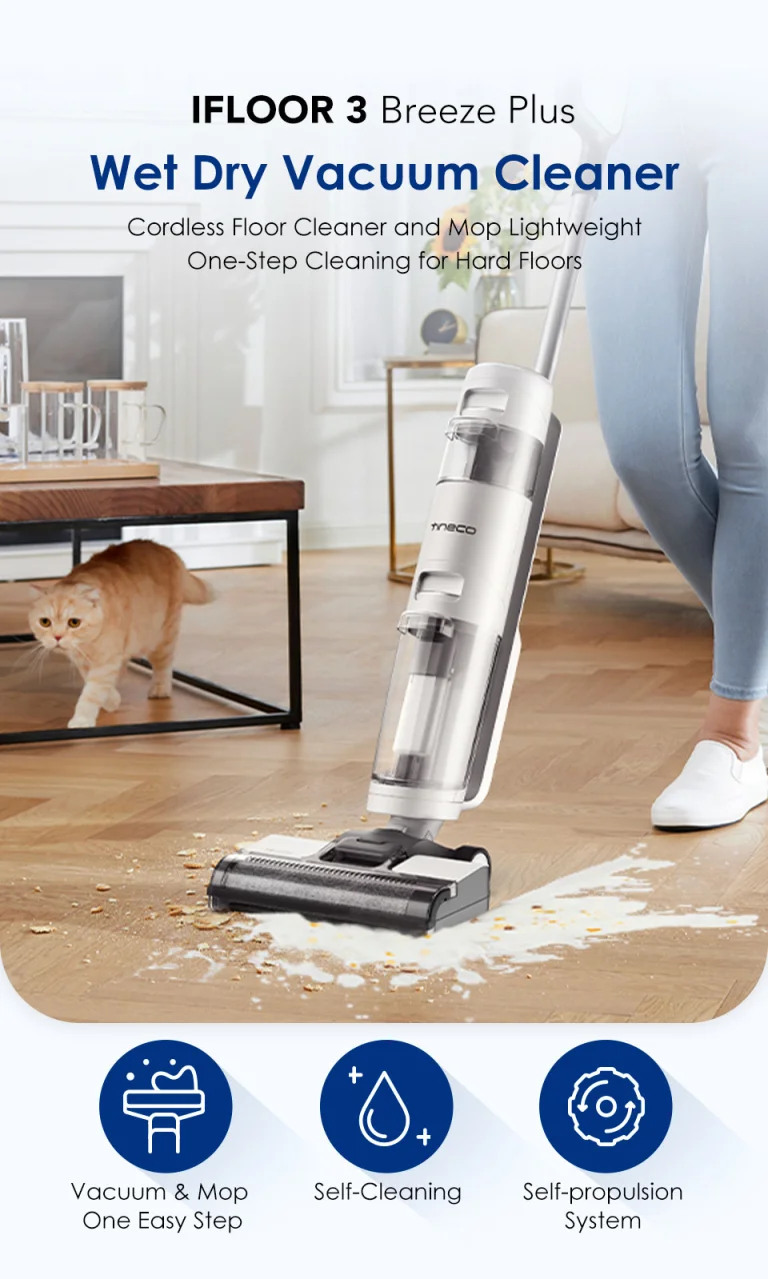 Mop + porszívó + öntisztítás = Tineco iFLOOR 3 Breeze Plus 4