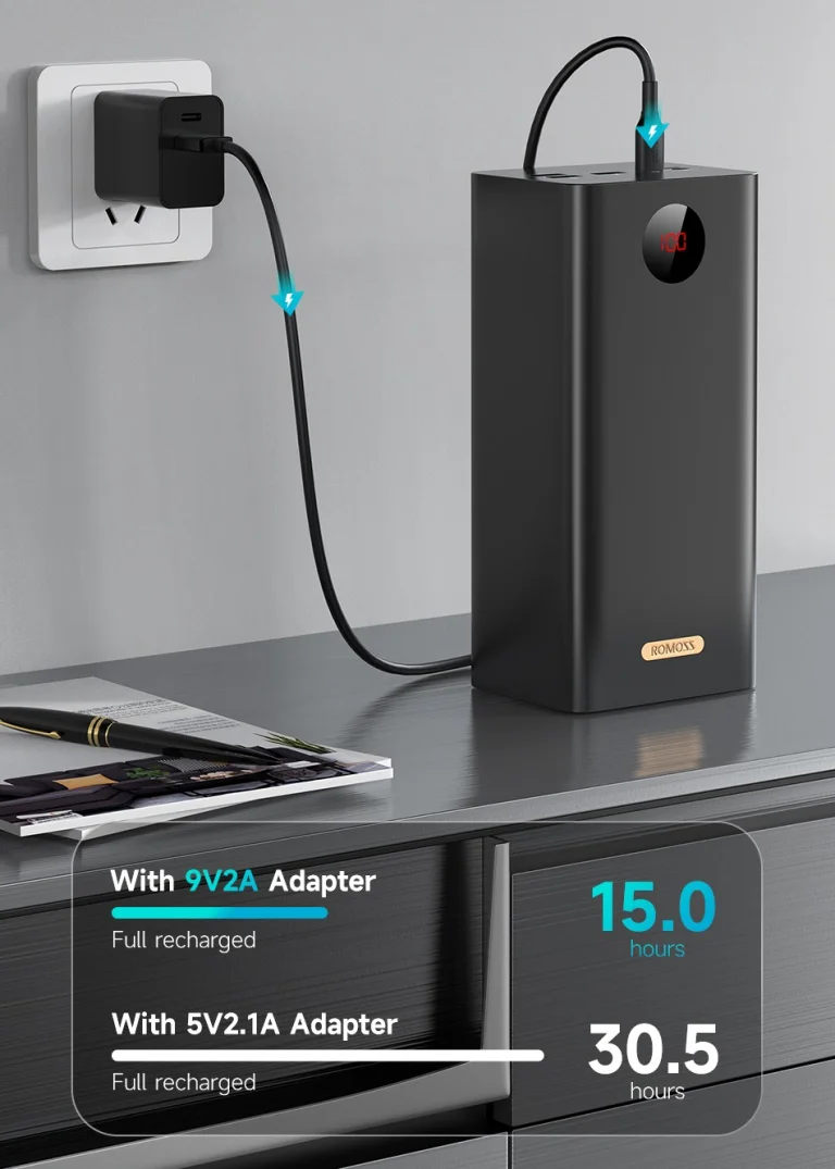 ROMOSS PEA60 power bank: feltölt és úgy maradsz! 3