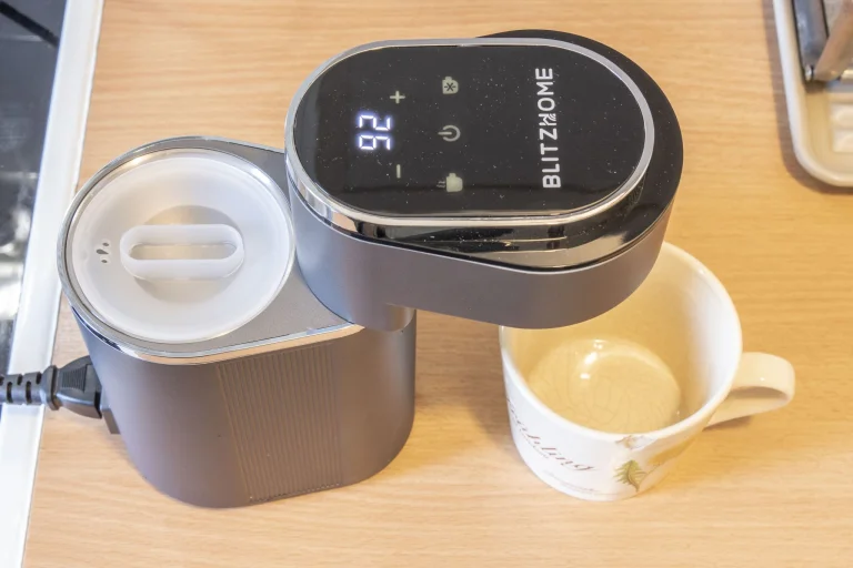 BlitzHome C180 hordozható kávéfőző teszt 21
