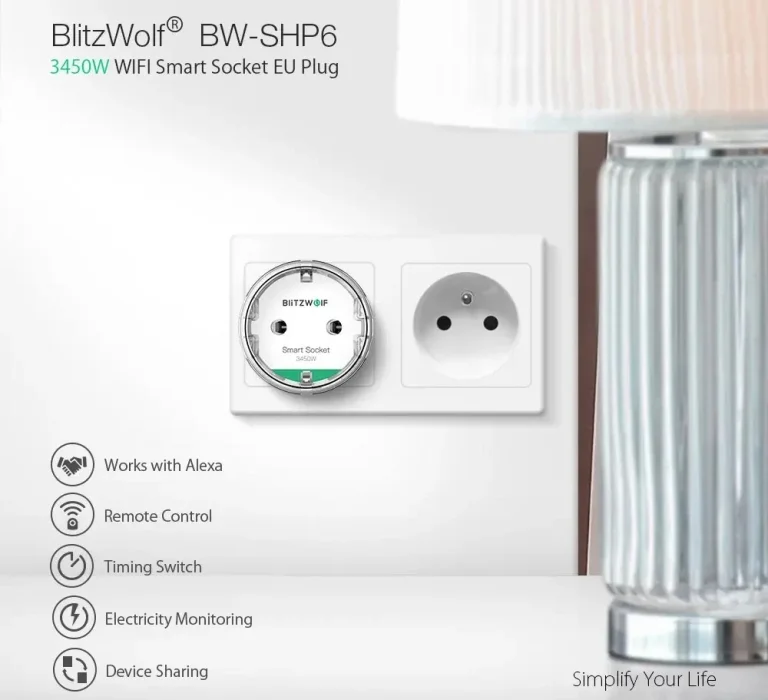 BlitzWolf BW-SHP6 Pro: okos dugalj, okosabb háztartás 2