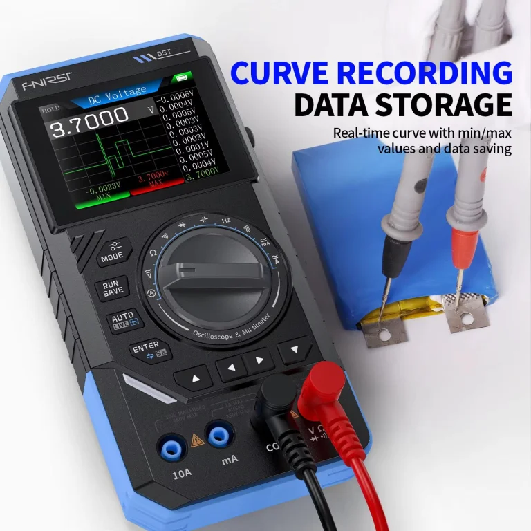 Villanyászok álma: a FNIRSI DST-201 multiméter 2