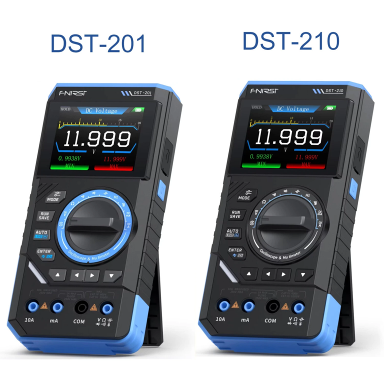 Villanyászok álma: a FNIRSI DST-201 multiméter 5