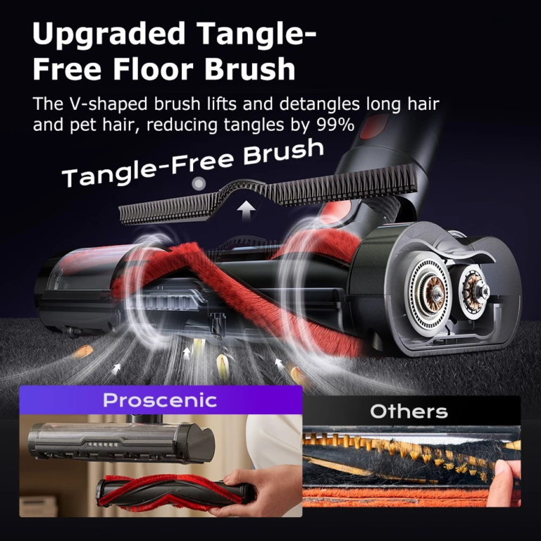 Proscenic P16 állóporszívó teszt 23