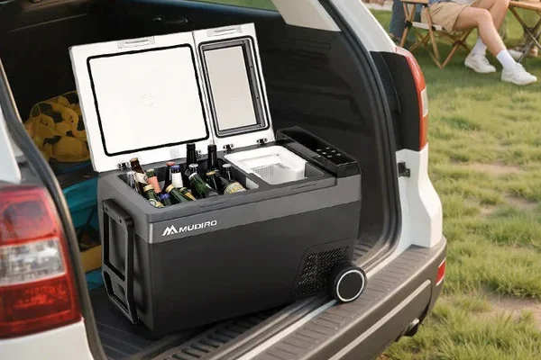 Mudiro MR-A45 – Autós hűtőláda beépített jégkészítővel 1