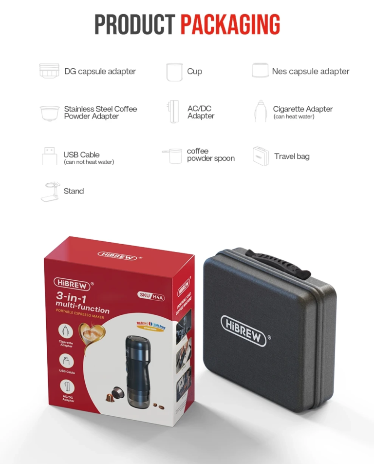 12 volt, 15 bar, 100% koffein: ez a HiBREW H4A 14