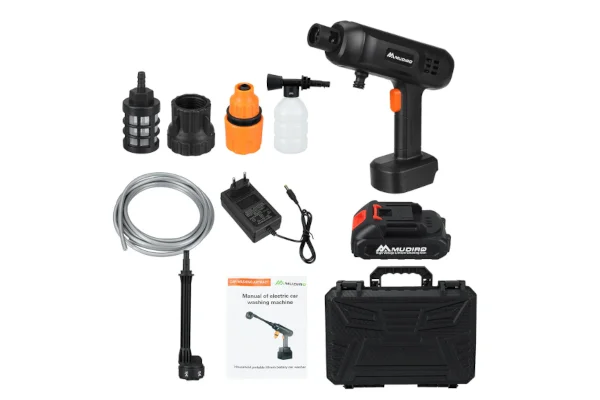 Mudiro magasnyomású mosó – 6 az 1-ben vízágyú otthonra 1