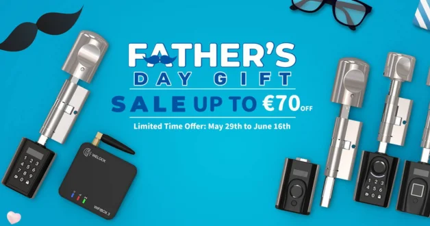 WELOCK okos zárak apák napjára, durva akciókkal 1