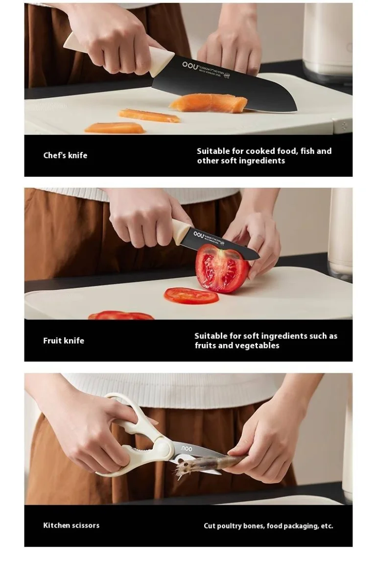 Ha a konyha a vászon, akkor ez az OOU késkészlet a paletta 6