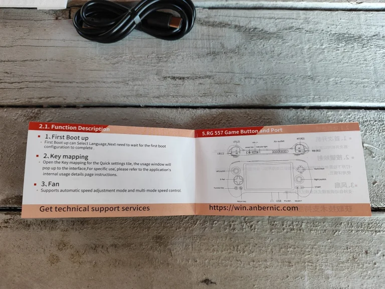 ANBERNIC RG557 kézi játékkonzol teszt 9