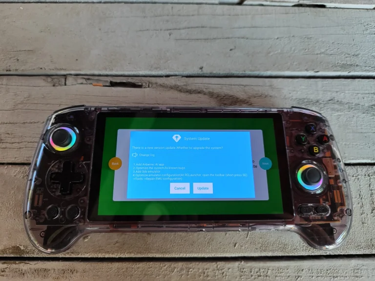 ANBERNIC RG557 kézi játékkonzol teszt 32