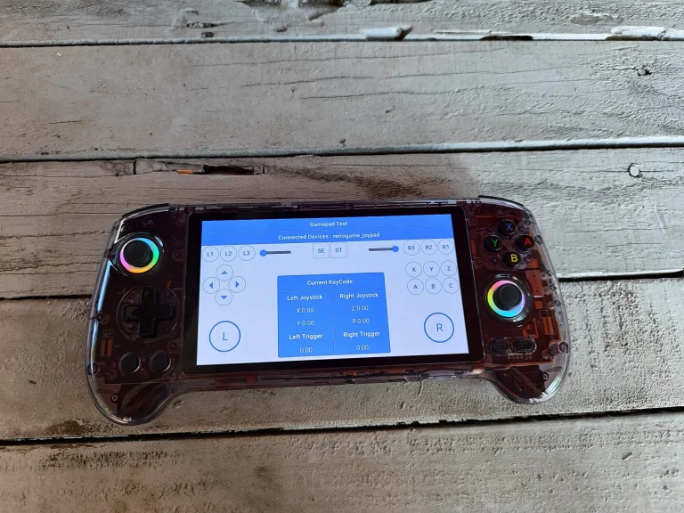 ANBERNIC RG557 kézi játékkonzol teszt 41