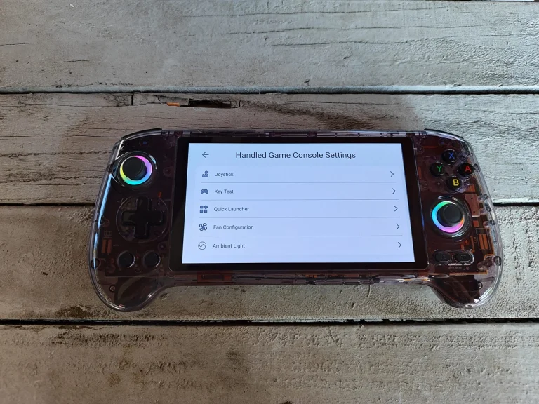 ANBERNIC RG557 kézi játékkonzol teszt 45