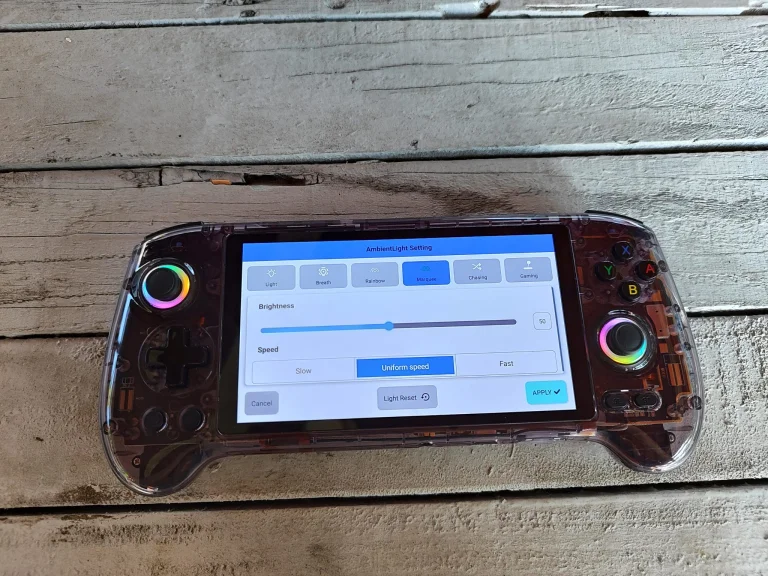 ANBERNIC RG557 kézi játékkonzol teszt 48