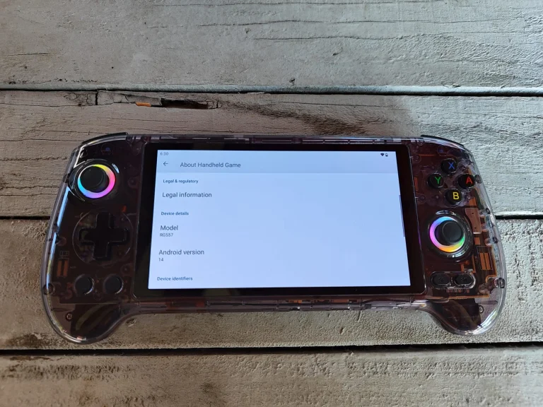 ANBERNIC RG557 kézi játékkonzol teszt 49