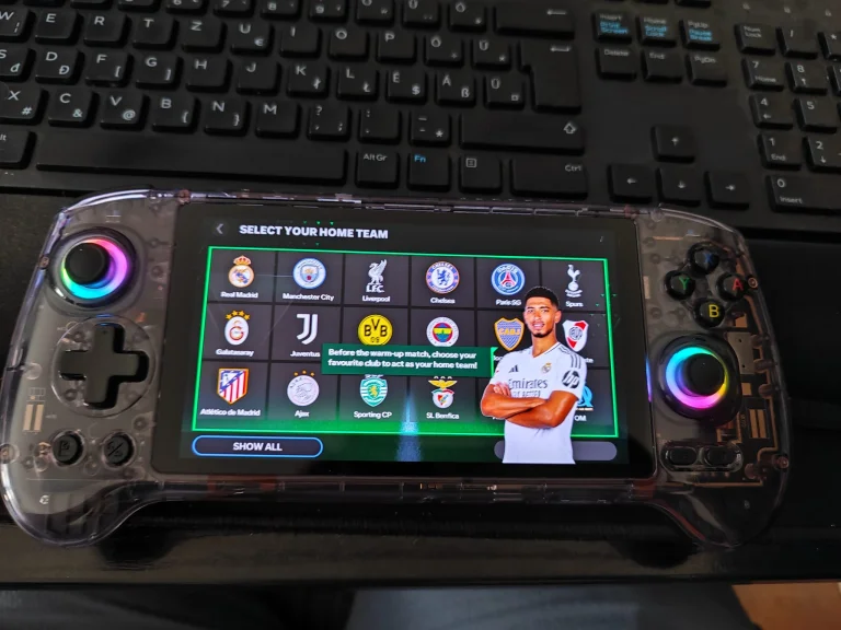 ANBERNIC RG557 kézi játékkonzol teszt 73