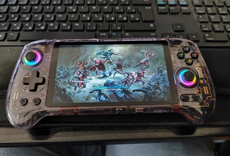 ANBERNIC RG557 kézi játékkonzol teszt 75