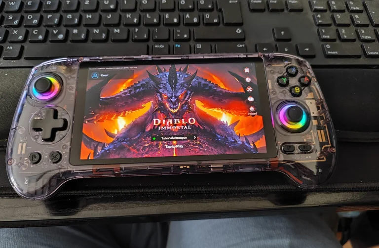 ANBERNIC RG557 kézi játékkonzol teszt 77