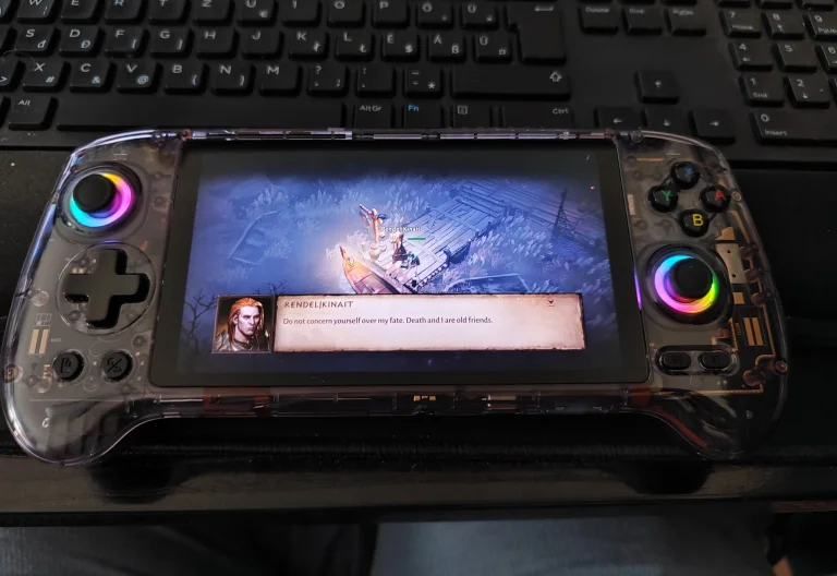 ANBERNIC RG557 kézi játékkonzol teszt 79