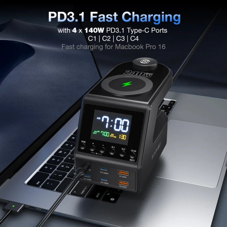 A BlitzWolf BW-FW10 ébreszt, 10 eszközt tölt és jól néz ki 9