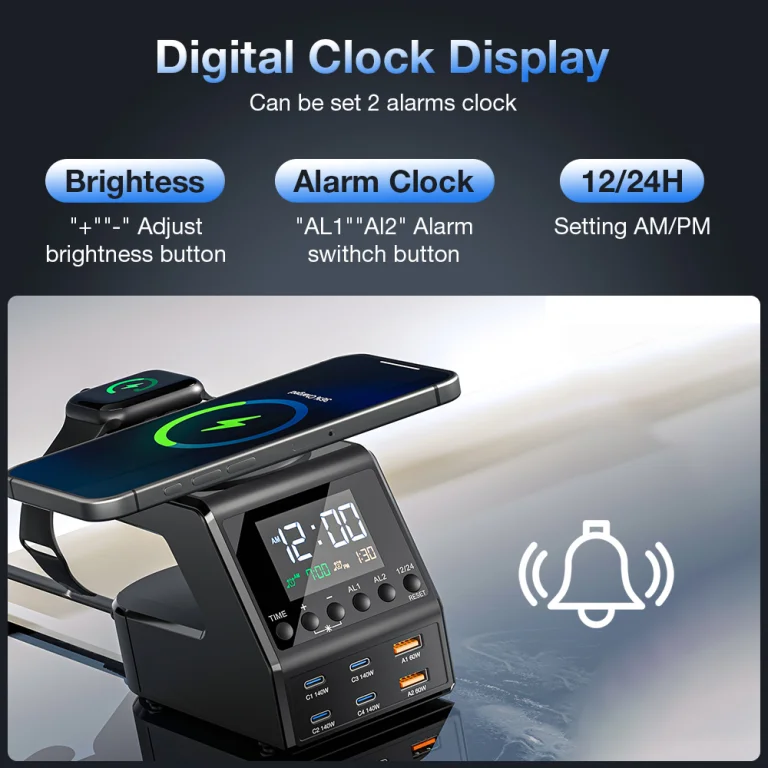 A BlitzWolf BW-FW10 ébreszt, 10 eszközt tölt és jól néz ki 11