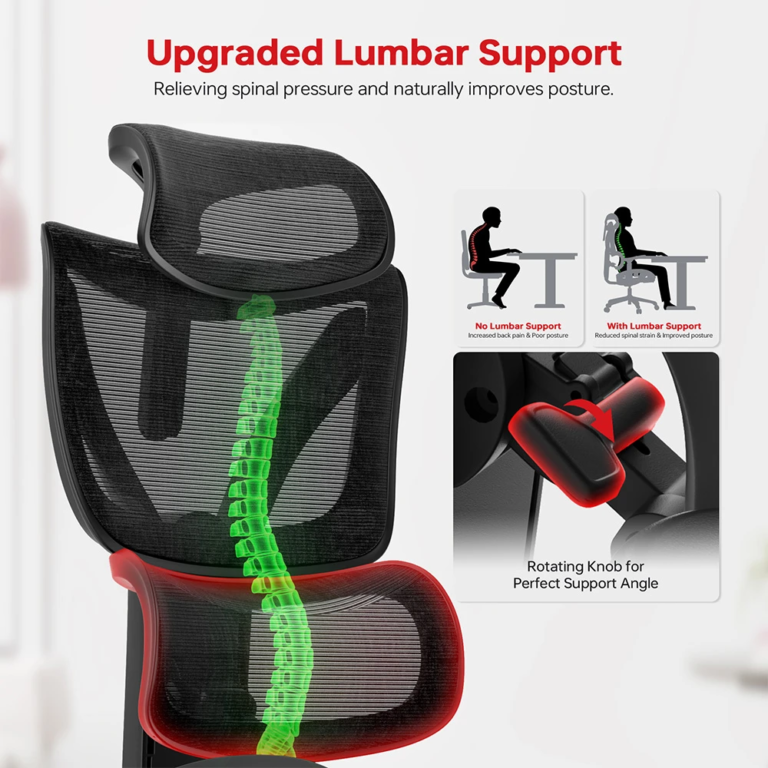 Az új ACGAM CG-5245M forgószék minden porcikádra figyel 8