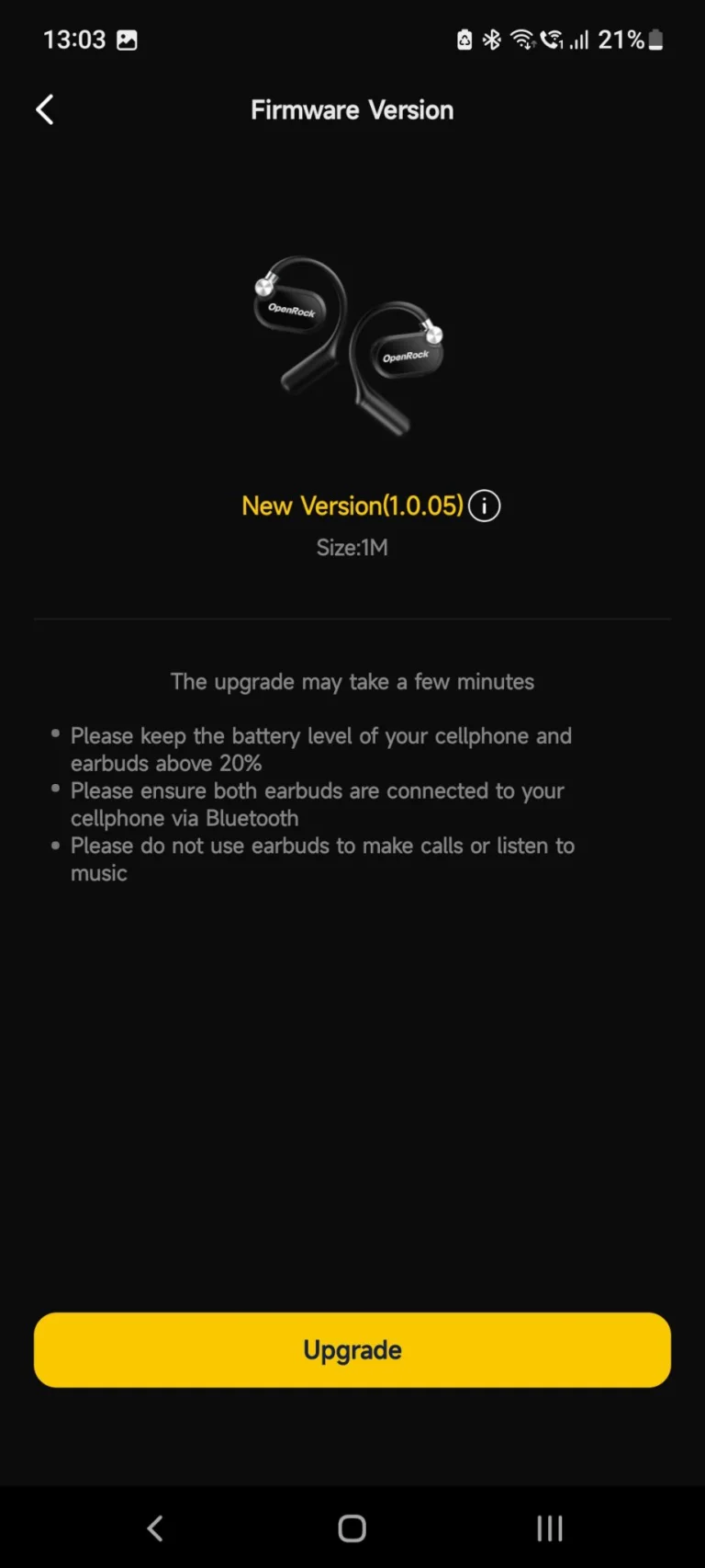 OpenRock X Bluetooth fülhallgató teszt 13