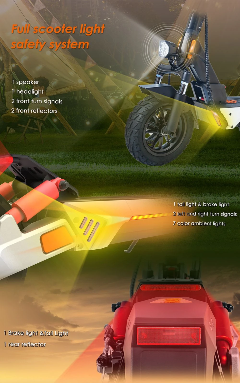 KuKirin M4 Max e-roller: 800 watt, 45 km/h, és te 8