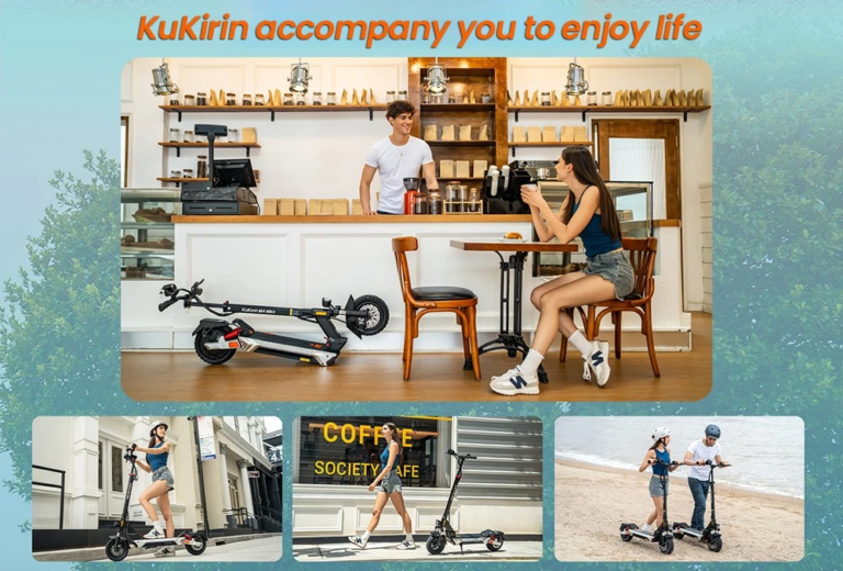 KuKirin M4 Max e-roller: 800 watt, 45 km/h, és te 15