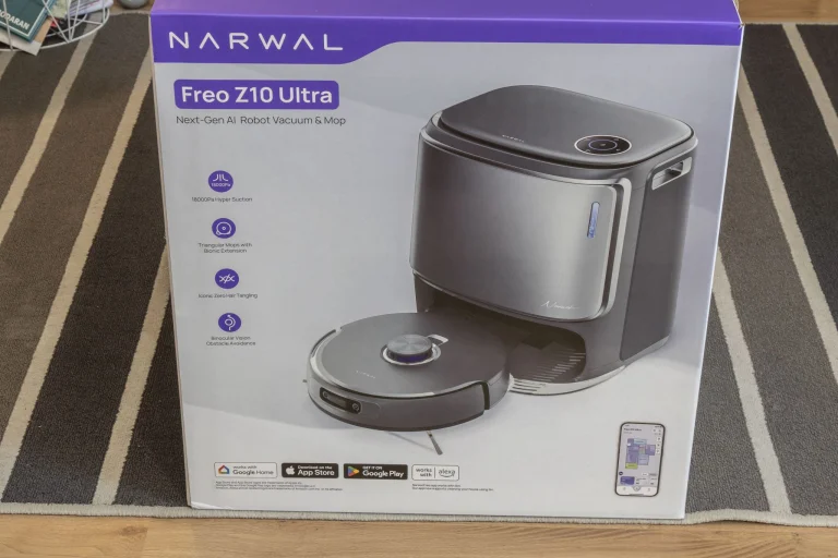 Narwal Freo Z10 Ultra önürítős robotporszívó teszt 5
