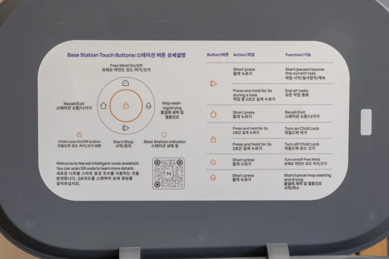 Narwal Freo Z10 Ultra önürítős robotporszívó teszt 25
