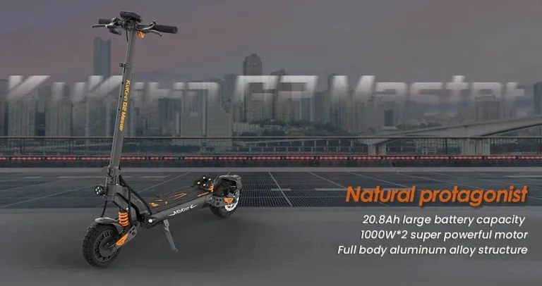 KuKirin G2 Master: brutál e-roller komoly arcoknak 7